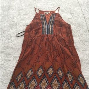 Bohemian halter dress
